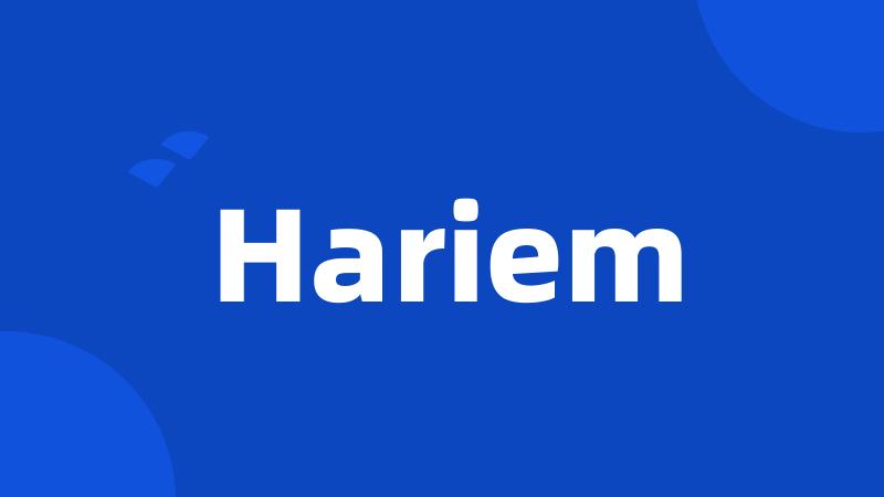 Hariem