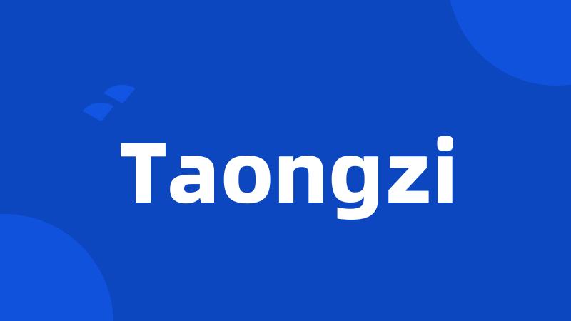 Taongzi