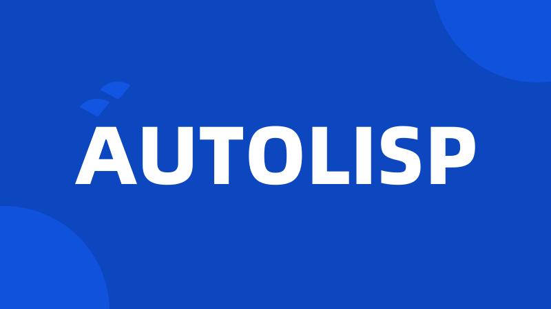 AUTOLISP