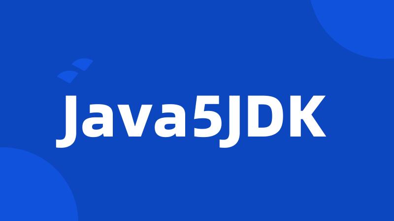 Java5JDK
