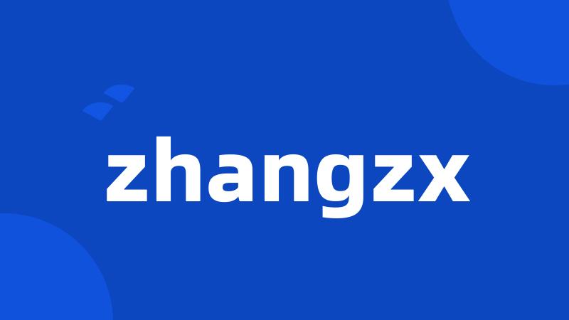 zhangzx