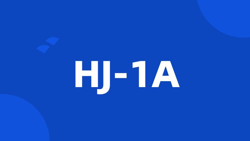 HJ-1A