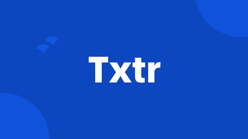 Txtr