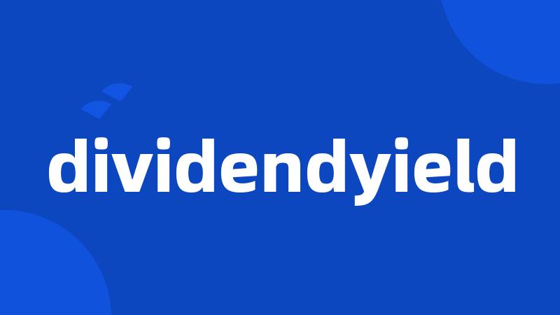 dividendyield