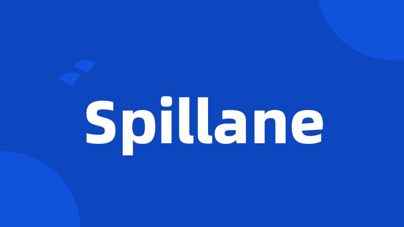 Spillane