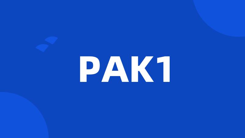 PAK1