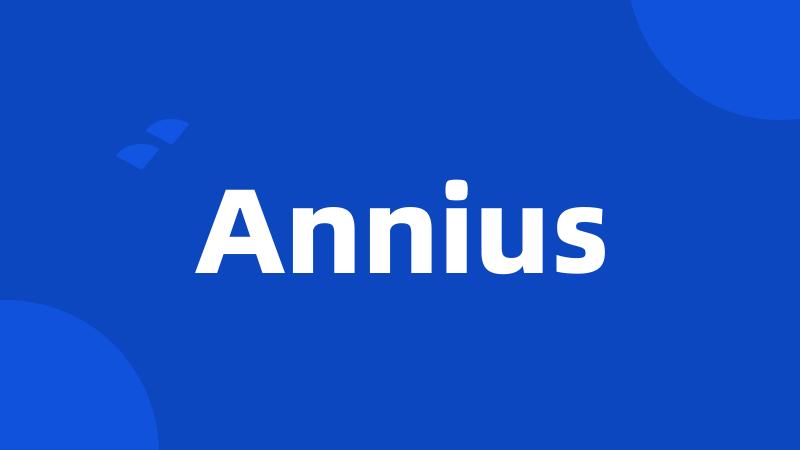 Annius