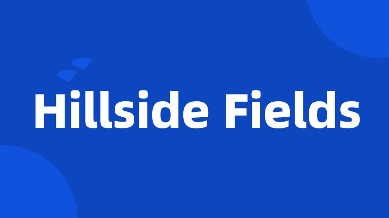 Hillside Fields