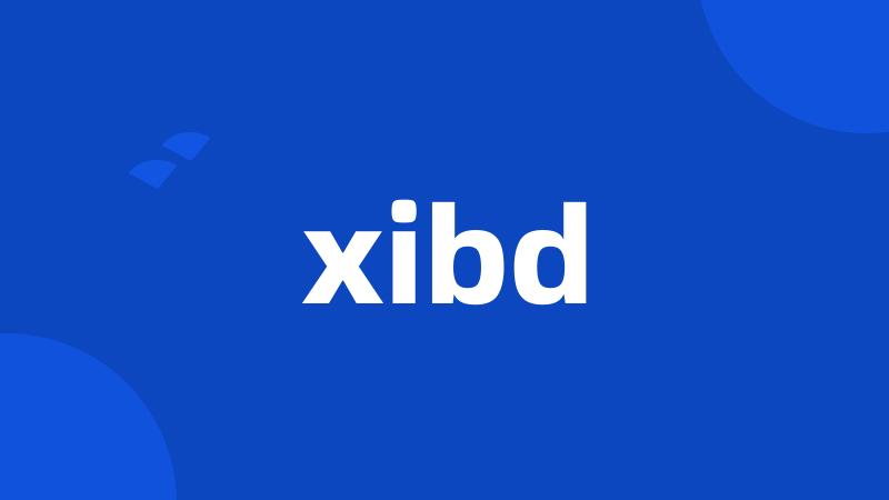 xibd