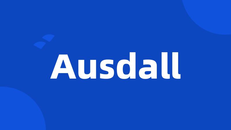 Ausdall