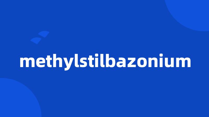 methylstilbazonium