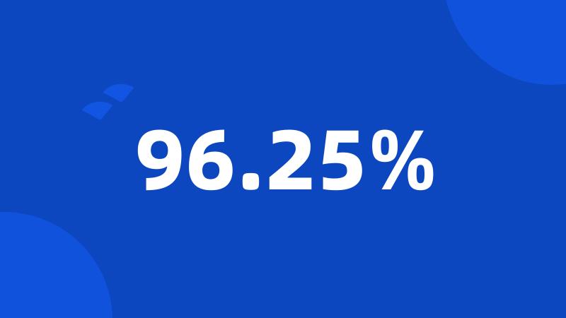 96.25%