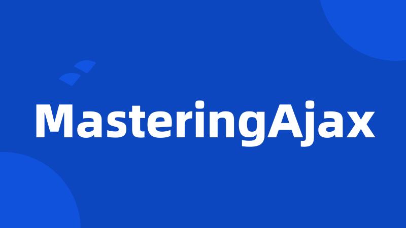 MasteringAjax