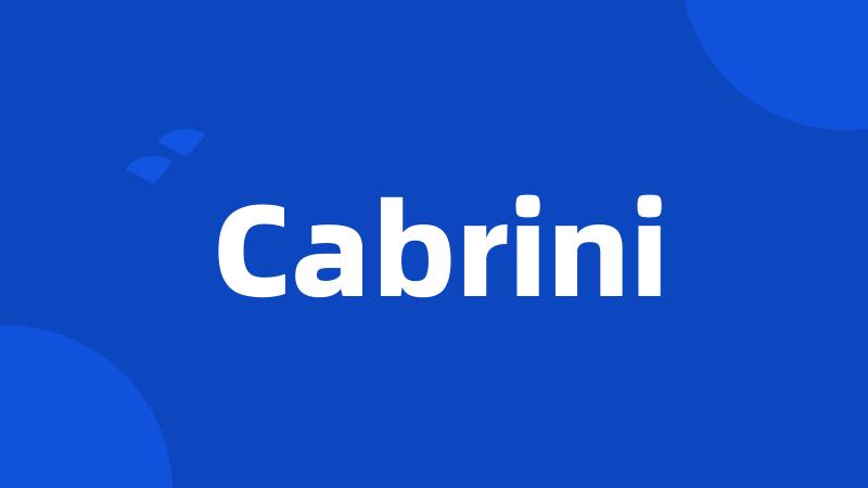 Cabrini