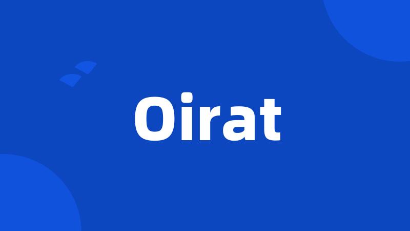 Oirat