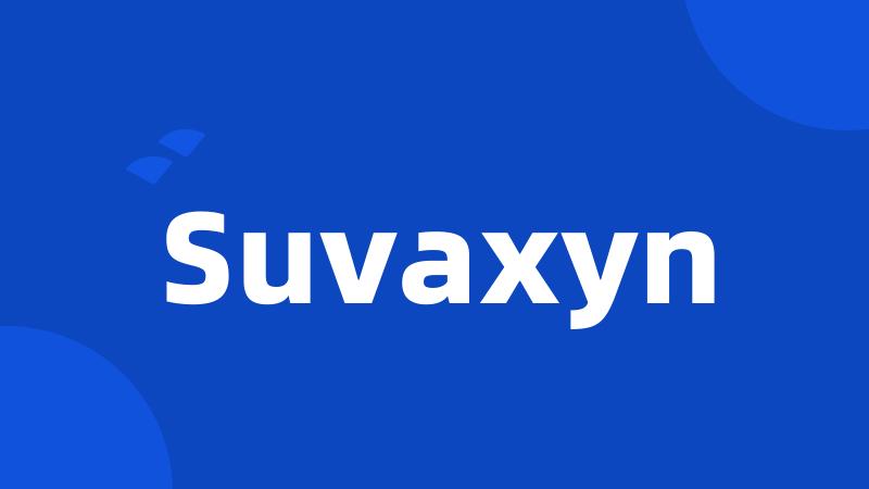 Suvaxyn