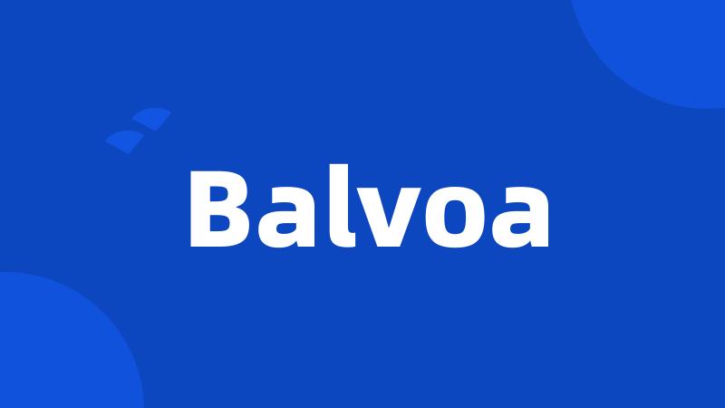 Balvoa