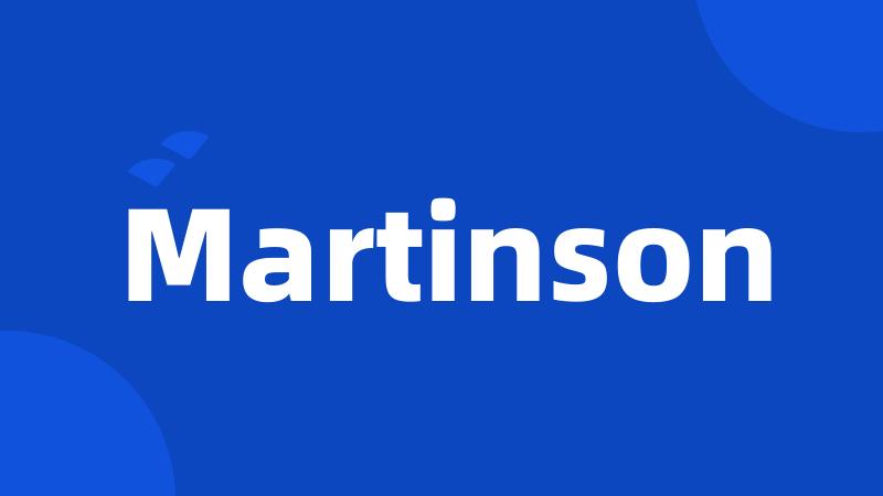 Martinson