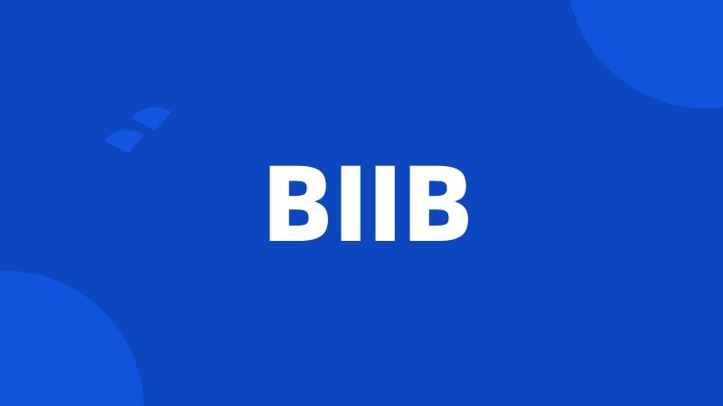 BIIB