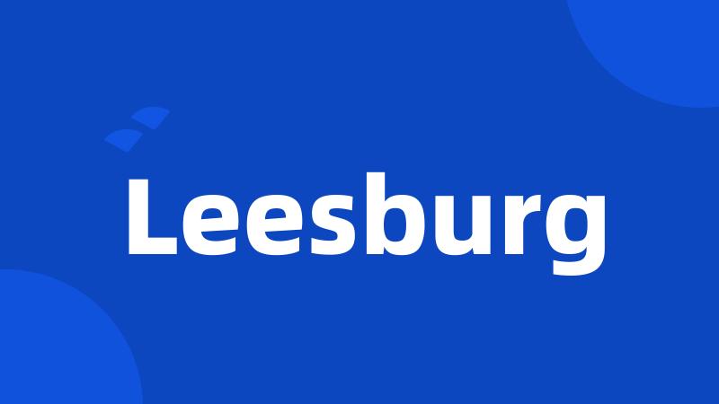 Leesburg
