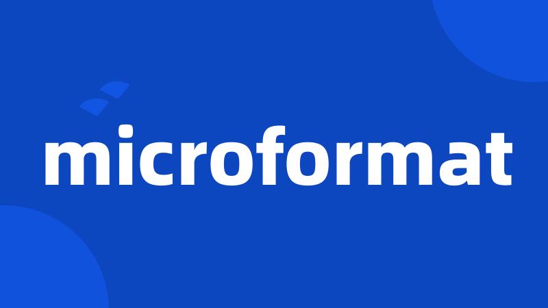 microformat