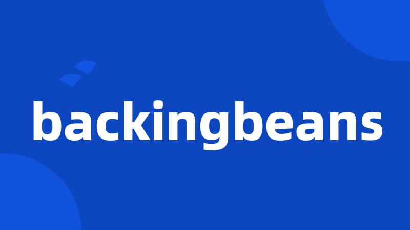 backingbeans