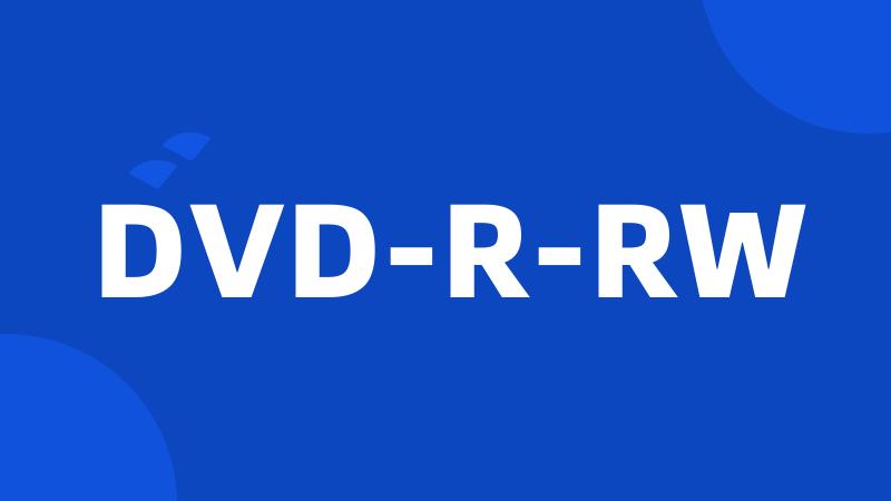 DVD-R-RW