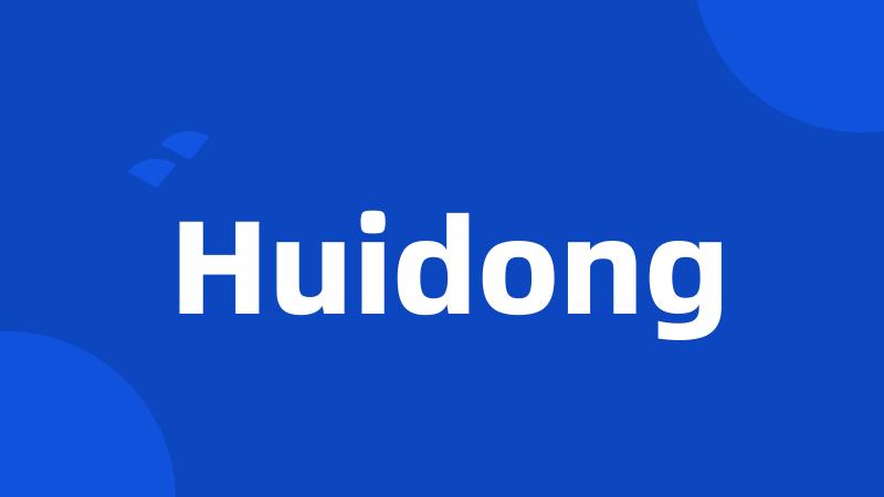 Huidong