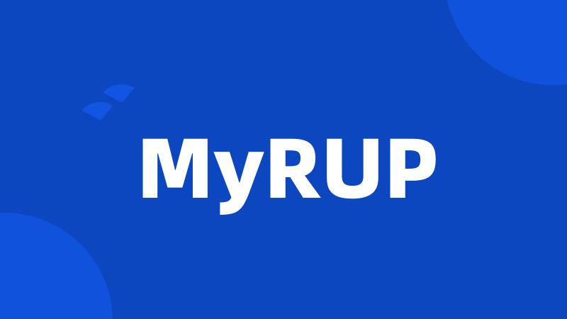 MyRUP