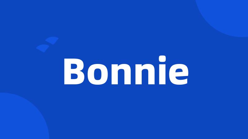 Bonnie