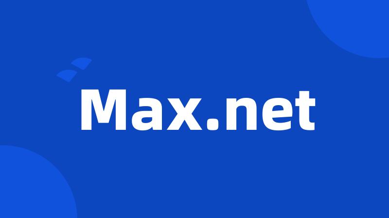 Max.net