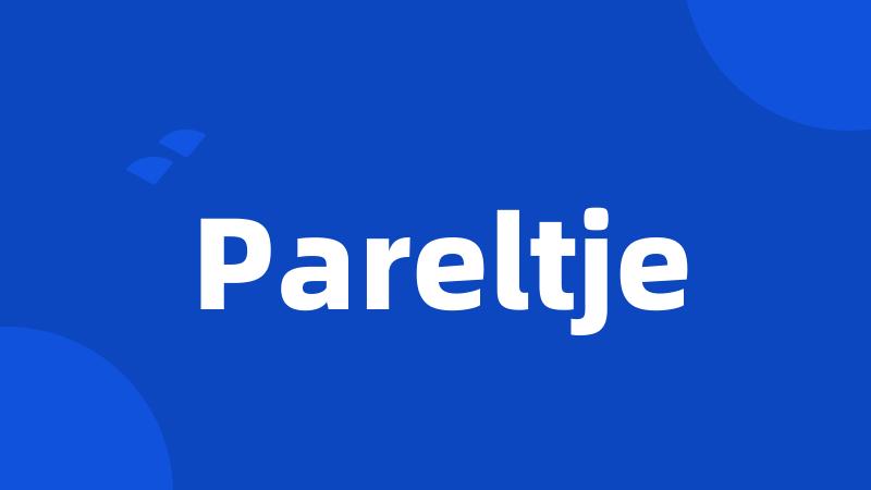 Pareltje