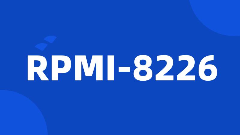 RPMI-8226