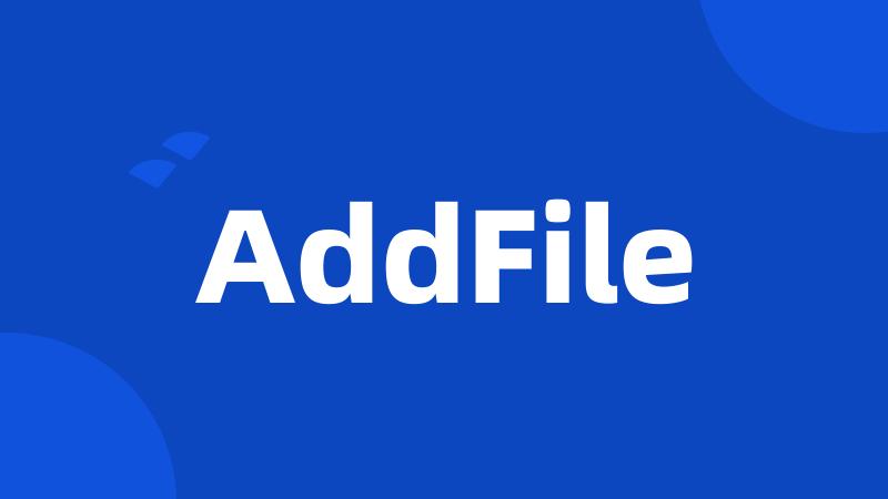 AddFile