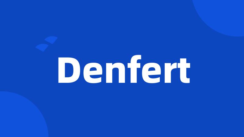 Denfert