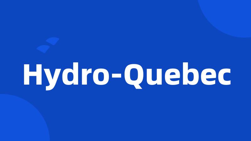 Hydro-Quebec