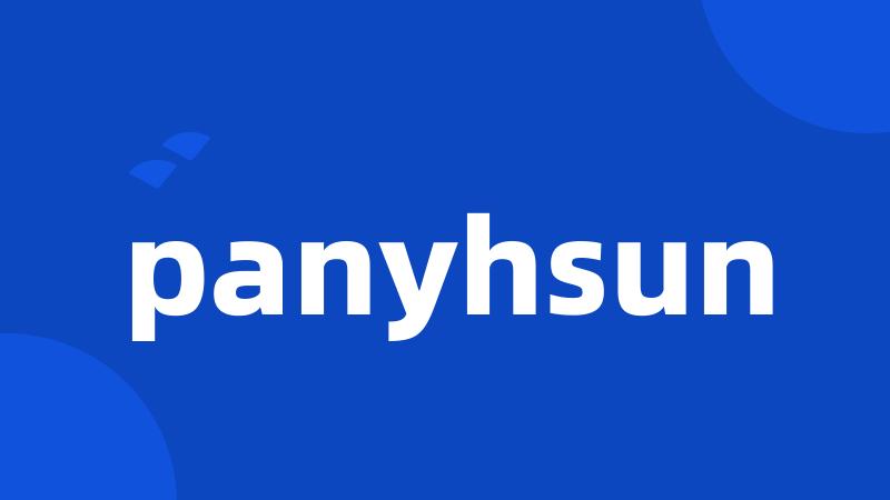 panyhsun