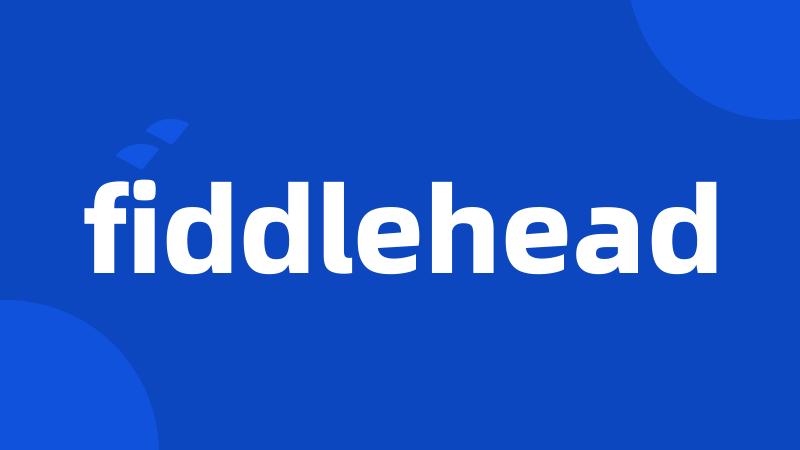 fiddlehead