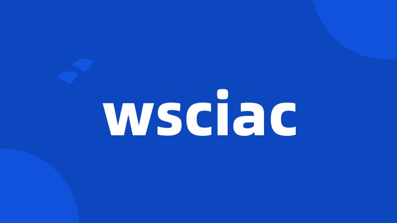 wsciac