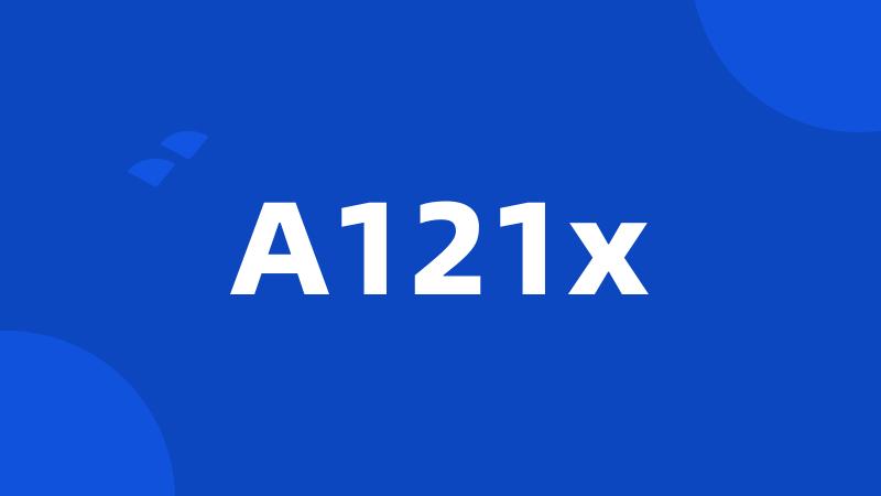 A121x