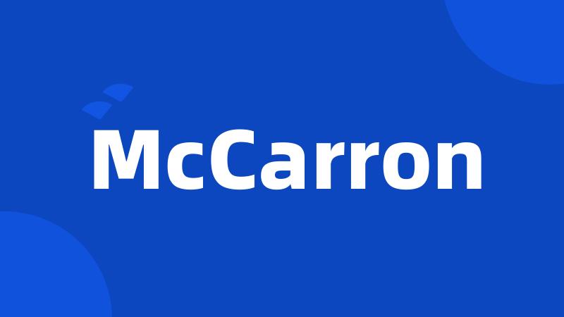 McCarron
