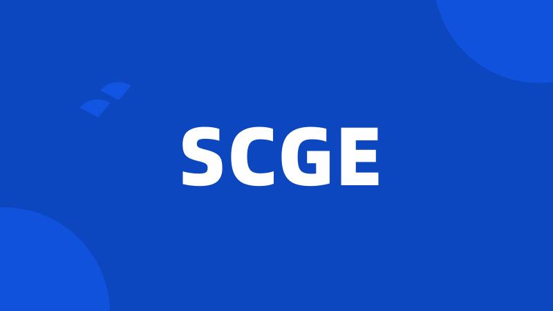 SCGE