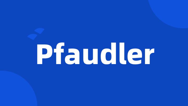 Pfaudler