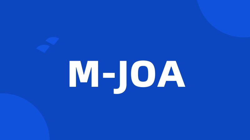 M-JOA