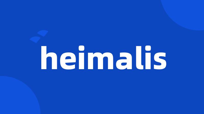 heimalis