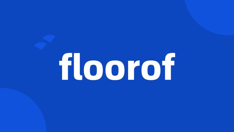 floorof