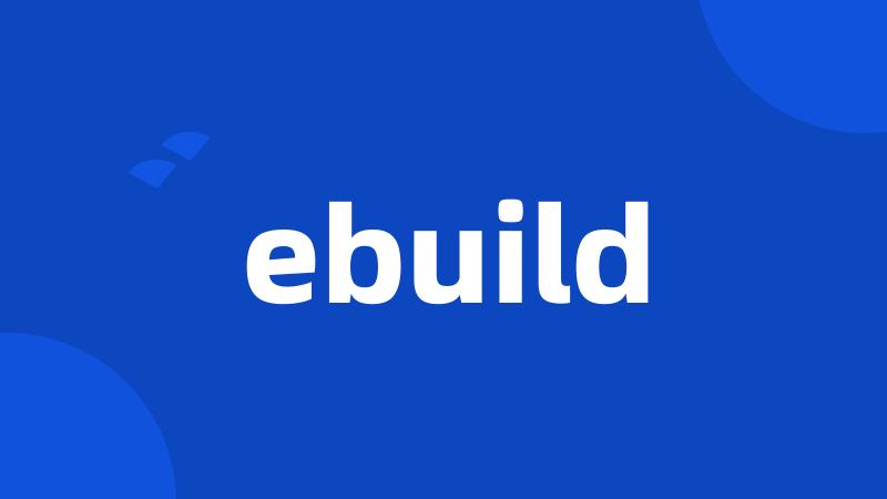 ebuild