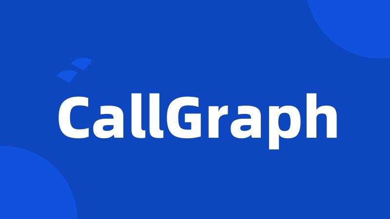 CallGraph