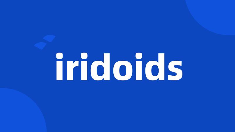 iridoids