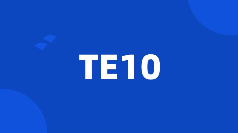 TE10